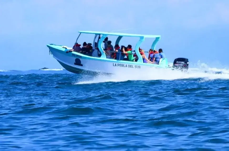 Bateau de retour quotidien de Drake Bay vers Sierpe par la mer et le fleuve Bateau de retour quotidien de Drake Bay vers Sierpe par la mer et le fleuve | Bateau de Drake Bay à Sierpe (Transport)
